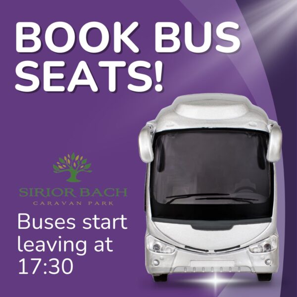BOOK BUS SEATS!